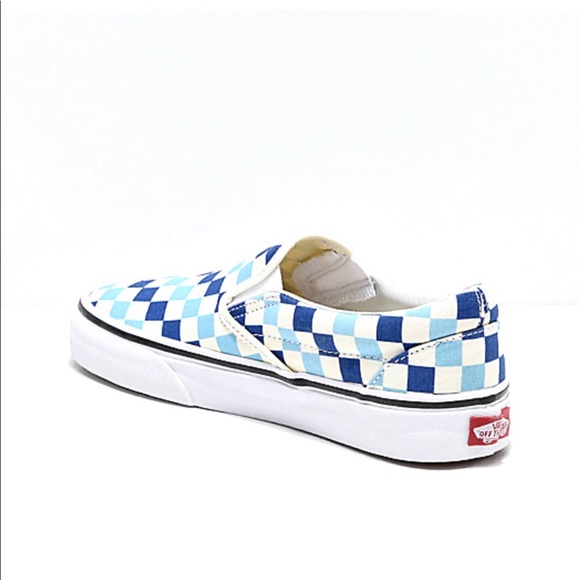 Restock NWT 5 Star Vans Checkerboard Tri Slip On - Picture 5 of 8